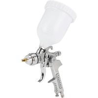 EINHELL Farbspritzpistole Profi mit Fließbecher, Sprühpistole silber