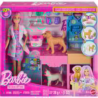 Mattel Barbie "Gute Besserung" Tierkrankenstation Puppe und Zubehör