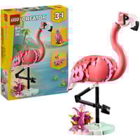 LEGO 31170 Creator 3-in-1 Rosa Flamingo, Konstruktionsspielzeug