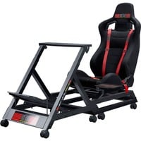 Next Level Racing GTtrack Rennsimulator-Cockpit, Sim Rig schwarz