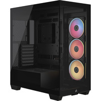 Corsair 3500X LX-R RGB , Tower-Gehäuse schwarz, Tempered Glass x 2