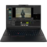 Lenovo ThinkPad P16s G5 Intel (21XE0011GE), Notebook schwarz, Intel® Core™ Ultra 7 366H, NVIDIA RTX PRO 2000, 32 GB LPDDR5X, 1 TB (1 TB SSD), Windows 11 Pro