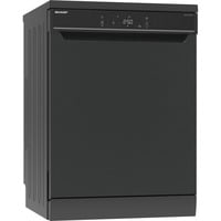 SHARP QW-NA3YF42AM-DE , Spülmaschine schwarz, 60 cm