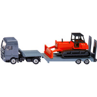 SIKU SUPER MAN Lkw mit Planierraupe, Modellfahrzeug