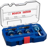 Bosch EXPERT Sheet Metal PC Plus Lochsägen-Set, Ø 22-32mm, 6-teilig mit Power Change Plus-Adapter, Koffer