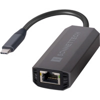 Sonnet Solo5G USB-C to 5Gb Ethernet, LAN-Adapter schwarz