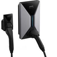 Anker SOLIX V1 Wallbox 22KW, 32A 3-phasig schwarz/grau, ohne Kabel, mit Typ2-Ladebuchse