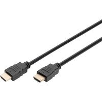 Digitus HDMI Premium High Speed Anschlusskabel, mit Ethernet, UHD 4K schwarz, 3 Meter