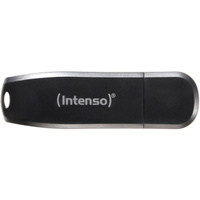 Intenso Speed Line 128 GB, USB-Stick schwarz, USB-A 3.2 Gen 1