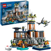 LEGO 60419 City Polizeistation auf der Gefängnisinsel, Konstruktionsspielzeug