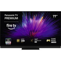 Panasonic TV-77Z95BEGA, OLED-Fernseher 195 cm (77 Zoll), schwarz/grau, UltraHD/4K, Penta Tuner, Fire TV, 144Hz Panel