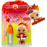 MGA Entertainment Yummiland Lip Gloss Doll Serie 2 - Amber Cinnamon, Puppe