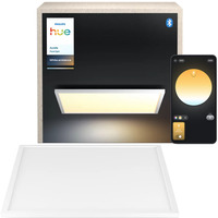 Philips White Ambiance Aurelle quadratische Panelleuchte XL, LED-Leuchte weiß