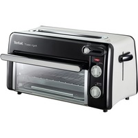 Tefal Toast-Ofen TL 6008, Toaster schwarz/silber, Retail