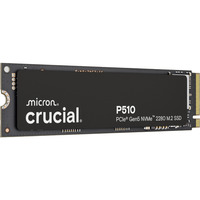 Crucial P510 2TB, SSD schwarz, PCIe 5.0 x4, NVMe, M.2 2280