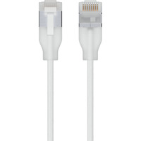Ubiquiti UniFi Etherlighting Cat.6a Premium-Patchkabel weiß, 1 Meter, gesleevt