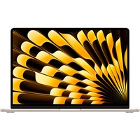 Apple MacBook Air (15") 2024 CTO, Notebook champagner, Polarstern, M3, 10-Core GPU, macOS, Englisch International, 38.9 cm (15.3 Zoll), 256 GB SSD