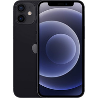 Apple iPhone 12 mini 128GB Generalüberholt, Handy schwarz, iOS