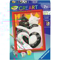 Ravensburger CreArt - Katzen-Liebe, Malen 