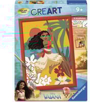 Ravensburger CreArt - Vaiana's Abenteuer, Malen 