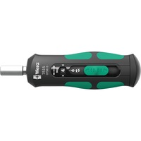 Wera Drehmoment-Schraubendreher 7515 Kraftform Safe-Torque Speed schwarz/grün, 1/4" Sechskant, 2-12 Nm