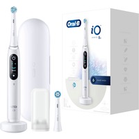 Braun Oral-B iO Series 8N, Elektrische Zahnbürste weiß, White Alabaster