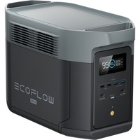 EcoFlow DELTA 2 Max, tragbare Powerstation schwarz, 2.048 Wh, X-boost 3.100W, LFP-Akku