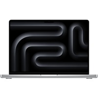 Apple MacBook Pro (14") 2023 CTO, Notebook silber, M3 Pro 18-Core GPU, MacOS, Amerikanisch, 36 cm (14.2 Zoll) & 120 Hz Display, 512 GB SSD