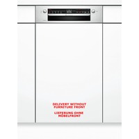 Bosch SPI2IKS10E Serie 2, Spülmaschine edelstahl (gebürstet), 45 cm, Home Connect