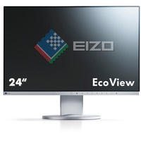 EIZO FlexScan EV2450 Generalüberholt, LED-Monitor 60.4 cm (23.8 Zoll), grau, FullHD, IPS, USB-Hub, HDMI, DP, DVI-D, VGA