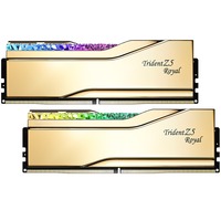 G.Skill DIMM 96 GB DDR5-6000, Arbeitsspeicher gold, F5-6000J2836F48GX2-TR5NG, TZ5 Royal Neo Gold, AMD EXPO
