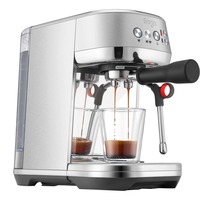 Sage the Bambino Plus Siebträgermaschine SES500BSS4EEU1, Espressomaschine edelstahl (gebürstet)