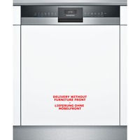 Siemens SN53ES14VE IQ300, Spülmaschine edelstahl (gebürstet)/schwarz, 60 cm, Home Connect