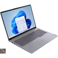 Lenovo ThinkBook 16 G7 ARP (21MW001WGE), Notebook grau, AMD Ryzen 5 7535HS, AMD Radeon 660M, 16 GB DDR5, 512 GB (512 GB SSD), Windows 11 Pro 64-Bit