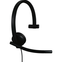 Logitech H570e Mono, Headset schwarz, Zertifiziert für Microsoft Teams, USB-C