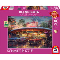 Schmidt Spiele Blend Cota: American Diner, Puzzle 1000 Teile