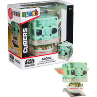 Spin Master Rubik's - Cubers 3x3 Grogu, Geschicklichkeitsspiel 