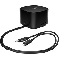 HP Thunderbolt Dock G4 280W Generalüberholt, Dockingstation schwarz, USB-C, DisplayPort, HDMI