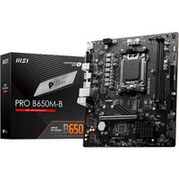 MSI PRO B650M-B, Mainboard schwarz