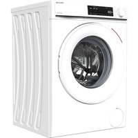 SHARP ES-NFW814CWA-DE, Waschmaschine weiß, Advanced Inverter Motor