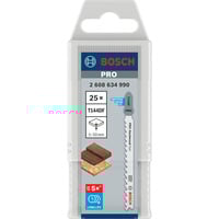 Bosch PRO Hardwood fast Stichsägeblatt T 144 DF, 100mm 25 Stück