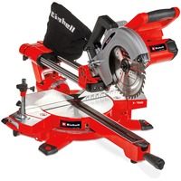 EINHELL Akku-Zug-Kapp-und Gehrungssäge TE-SM 36/210 Li-Solo, 36Volt (2x18V) rot, ohne Akku und Ladegerät