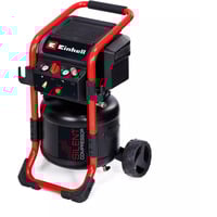 EINHELL Kompressor TE-AC 240/24 Silent schwarz/rot, 1.500 Watt