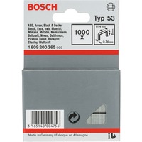 Bosch Feindrahtklammern, Typ 53, 8/11,4mm, Clip 1.000 Stück