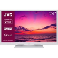 JVC LT-24VH5455W, LED-Fernseher 60 cm (24 Zoll), weiß, WXGA (HD-Ready), Tripple Tuner, Smart TV, TiVo Betriebssystem