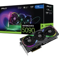 PNY GeForce RTX 5090 ARGB OC, Grafikkarte DLSS 4, 3x DisplayPort, 1x HDMI 2.1