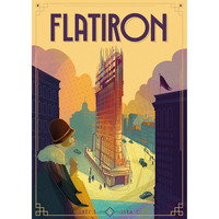 Pegasus Flatiron, Brettspiel in englischer und spanischer Sprache