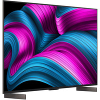 LG OLED42C5ELB.AEUD evo TV, OLED-Fernseher 106 cm (42 Zoll), schwarz/grau, UltraHD/4K, Tripple Tuner, HDR, 120Hz Panel