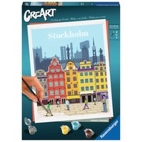 Ravensburger CreArt - Colorful Stockholm, Malen 