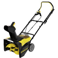 Stanley Akku-Schneefräse (SCSNP460R2-QW), 36Volt (2x18V) schwarz/gelb, 2x Li-Ion-Akku 6,0Ah, 2x Ladegerät